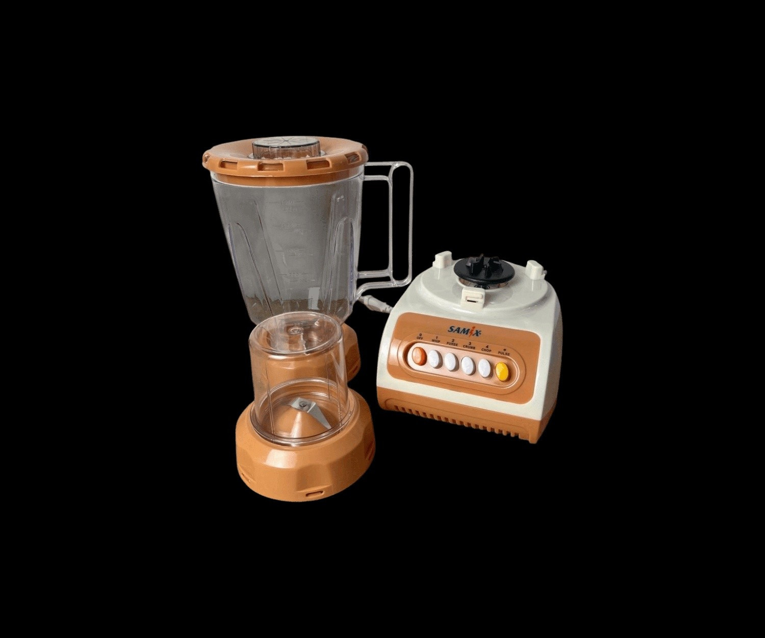 🌹🌹٣٠ الف شامل التوصيل 🌹🌹
🥤 خلاط SAMIX SNK-999 – القوة والسهولة في مطبخك! ⚡

حوّل كل وصفة إلى تجربة لذيذة مع خلاط سامكس الذكي!

🔹 قوة خلط عالية لتنعيم الفواكه والمكسرات في ثوانٍ.

🔹 سعة 1.5 لتر تكفي لتحضير العصائر للعائلة كلها.

🔹 4 سرعات + وضع Pulse لتحكم مثالي في القوام.

🔹 مطحنة إضافية تطحن القهوة والبهارات بسهولة.

🔹 شفرات ستانلس ستيل حادة ومقاومة للصدأ.

🔹 تصميم أنيق، ثابت، وسهل التنظيف بعد كل استخدام.

💡 من العصائر والميلك شيك إلى طحن القهوة — جهاز واحد يغنيك عن الكل!


**إذا كنت صاحب هذا الإعلان وتريد حذفه لأي سبب، رجاءا أرسل رسالة إلى الدعم الفني**