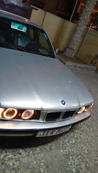 بيم 525 كير محرك صدر كفاله  صبغ جماليه بدون ضربه  تخم تاير جديد كشن كه...