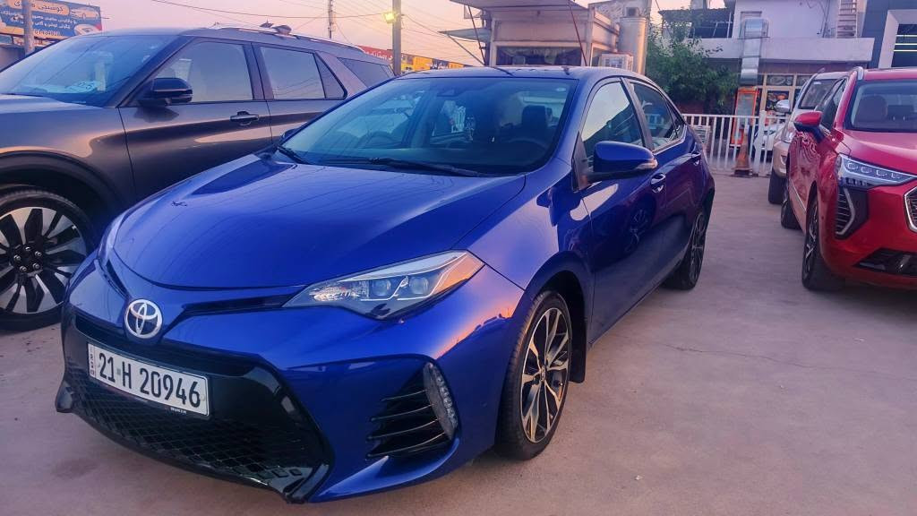 كرولا Corolla 
موديل 2018 SXE اعلى افئة وارد كندي
حجم المحرك 2000 cc
مسافة المقطوعة 58 KM
مواصفات :
سلايت
كشن جلد
كشن هيتر
تحكم ستير و ستيرن هيتر
اشاير بالمري و هيتر
لايتات ليد
رادار امامي ، خط شارع تحديد مسار
تبريد بيانو
شاشة و كامرة
حساسات خلفي
نظام ايكو و سبورت
صدر امامي خلفي 100% ، گير و محرك مكفول برغي مامفتوح ، ربع دينار مصرف مابي
سنوية لحد 2028
سيارة بصمتين
ضرر : ثلاث قطع خلفي بدون ايرباك ،جاملغات خلفي مع صندوق
مكان سيارة السليمانية 
للاتصال و استفسار اتصل على
*********** السليمانية, العراق
