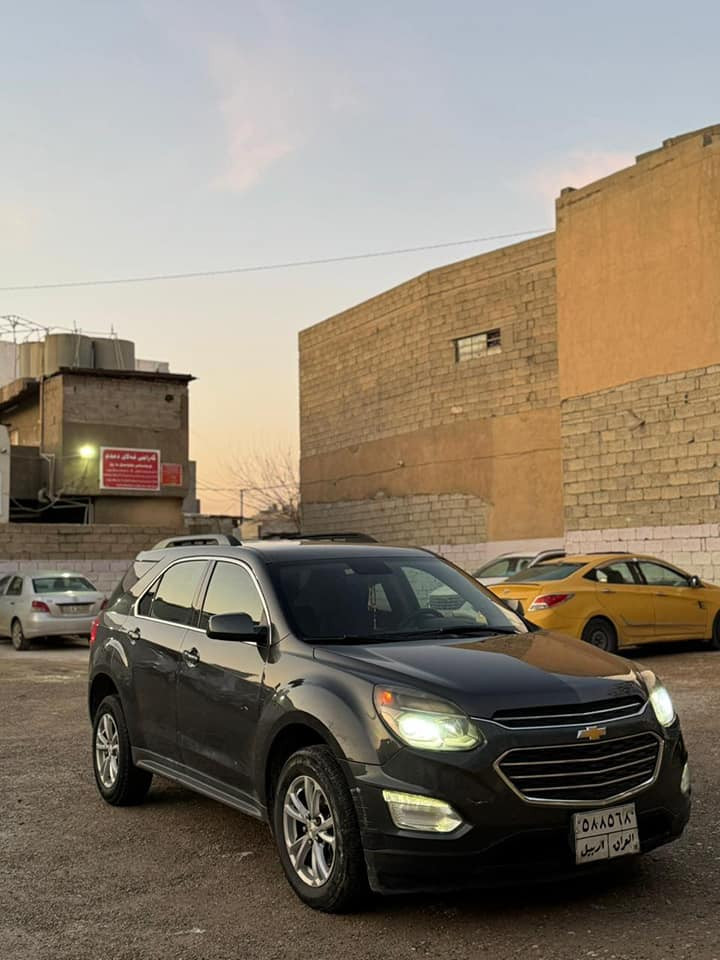 شۆفلێت ئیكینۆكس مۆدێل ٢٠١٧ دوو پارچه‌ی بۆیاخه‌ بێ ناوگرتن پێش و پشتی كه‌پسه‌و ده‌عمی نیه و گێرو مه‌كینه‌ی به‌شه‌رت نه‌كراوه‌ته‌وه‌ مه‌كینه‌ی چوار پستۆنه‌ و بێ تۆربۆیه‌ ومواسه‌فاتی كامێره‌ و حاسه‌ و رادارو كوشن هیته‌رو سوكان ڤۆلیۆم و ده‌بل ئه‌كسل و ته‌حدید سورعه‌ وشاشه‌ گه‌وره‌ 
سه‌یاره‌كه‌ زۆرپاكه‌و مالی دۆسته‌ و ته‌قه‌و ره‌قه‌شی به‌شه‌رت 
نرخ: ١٢٢مه‌جا‌لێكی كه‌م 
بۆ زانیاری زیاتر په‌یوه‌ندی بكه‌ن به‌م ژماره‌یه‌وه‌ 
***********
*********** السليمانية, العراق
