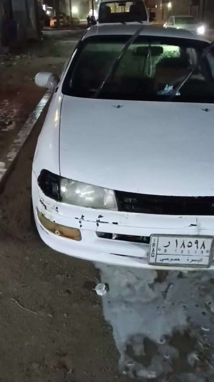 تيوتا كارينا فرخ البطة غراضهة كلة كورلة مكينة 4براقي 1600سيارة حلوة يحتاجلهة شوية ترتيب كفالة كص أو نقل وضربة القوية سيارة علة البلاد راعي موجد تحويل ثاني يوم سيارة صاعدة هزة صارلهة شهر البيع الشراي يتصل *********** سعر 33وبيهة مجال الطيبين
