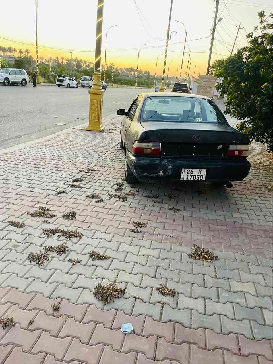 كورلا موديل ٩٧ يسرا بلادي مو تحوير رقم صلاح الدين دولي باسمي تحويل ثاني يوم هزه وفحص وسنويه لل ٢٠٣٠ كير محرك شرط لاتنقيص ولاتبخير تايرات صدر جيد يعني ٨٠ بالئه صدرها وحداديه  سعر ٣٨ وبيها مجال قليل للاتصال *********** مكان السياره صلاح الدين بلد الضلوعيه سامراء, صلاح الدين

