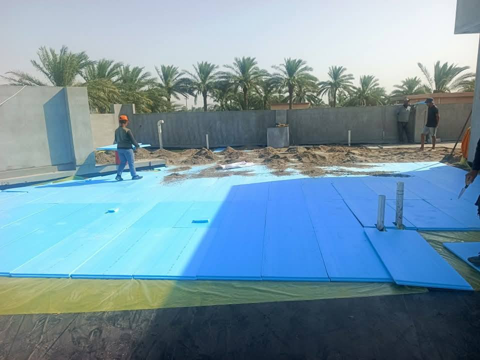 سلام عليكم
نشتغل اشتايكر والجير السطح وجير أساس نشتغل كرسته وعمل ونشتغل بس عمل ونشتغل جير بارد اكو عوازل حرارة مثل الفوم أو الفين اكو احجام وقياسات حسب المواد صيانه ماستك تنظيف السطح قبل الشغل مساحه صغيره تنحسب قطعي التواصل رسول   
واتساب ***********
