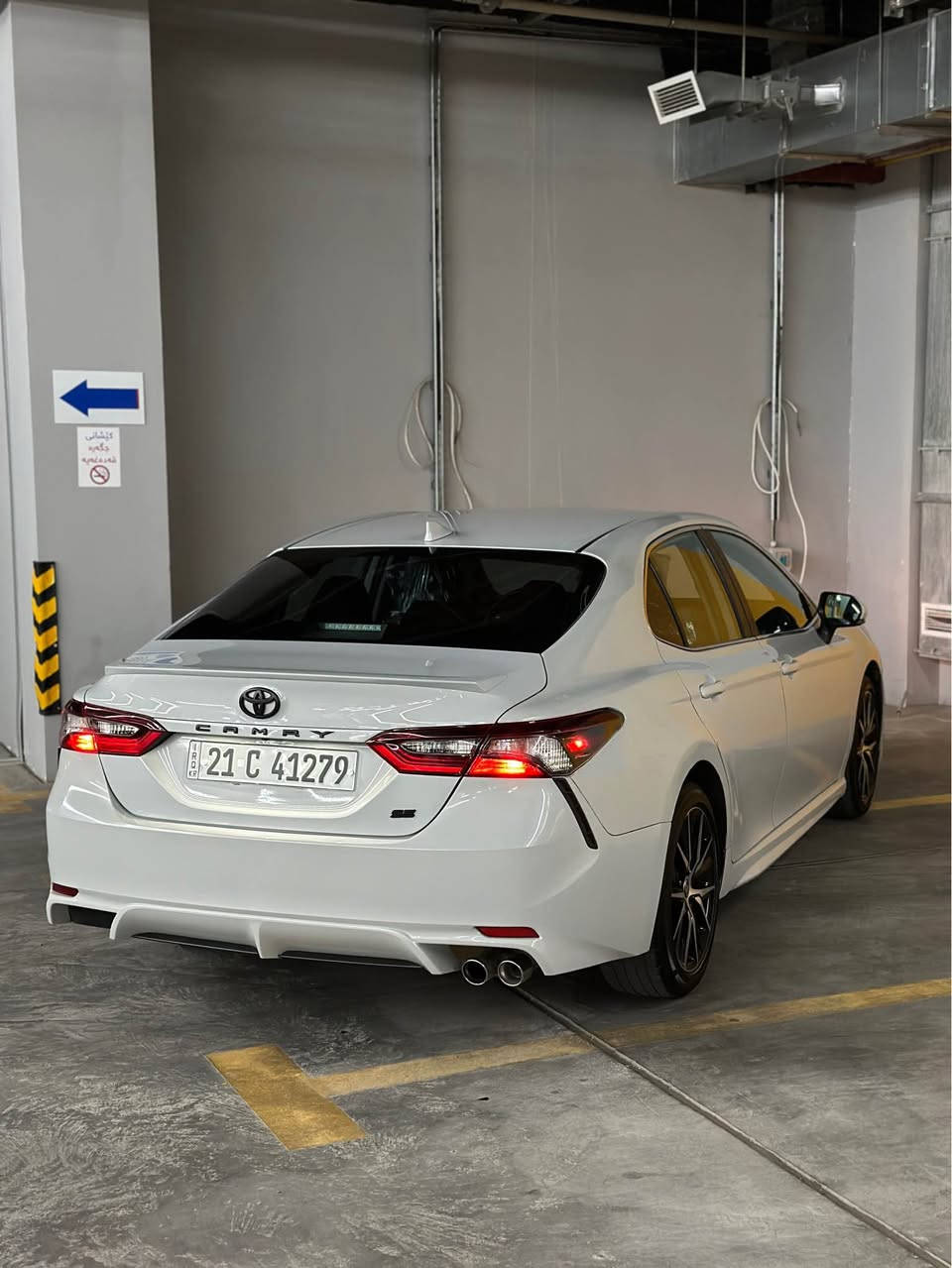 تۆیۆتا کامری 2023 مواسەفات SE ڕەنگی سمۆک
تەنها ‎‏24mil ڕۆیشتووە وەک سفر وایە
کوشن کارەبای  + ڕاداری خەتی جادە
ڕاداری مەصافەی سەیارە 
و‎بۆیاخی ٢ پارچە دووبەی و ٣ پارچە کلێری ئەمریکایە 
بێ ئێرباگ  و بێ ناوگرتن وە پێشو و پشتی
و‎کەپسە و بەشەرتی گێڕ و مەکینە  ١جێ pdr هەیە

سعر : لە کۆمێنت داوای بکە ڕاستەوخۆ بۆت دێت 🤖 

سەیارەکە زۆرجوان و نمونەیە
سەیارەکە هیچ گڵۆپێکی داشبوڵی دانەگیرساوە 
سەیارەکە هیچ خەلەلێکی
سەنەوی تا 2029 تازەیە

ژمارەی خاوەنەکەی 
*********** السليمانية, العراق
