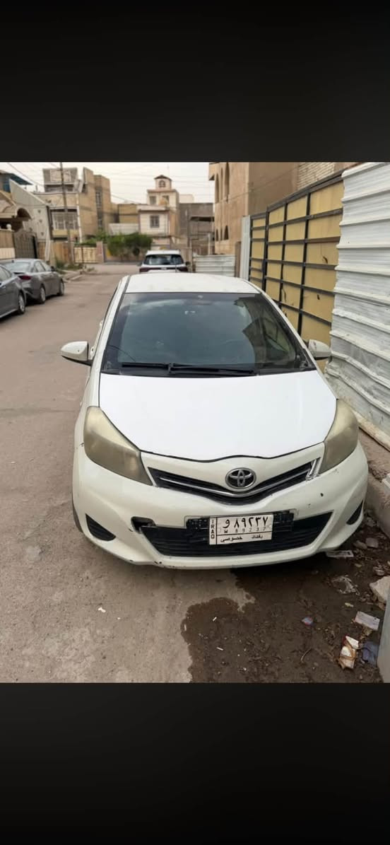 للبيع 🚗

خليجي

يارس 2013 هاتشباك لون أبيض 🤍  

السيارة بحالة واستعمال يومي مرتب

🔹 محرك اقتصادي جداً بالبنزين  

🔹 كير ممتاز  

🔹 حداده صدر جديد  

🔹 صالون نظيف  

🔹 إطارات جديده

🔹 السيارة ما تحتاج شي

كير ومحرك كفاله عامه

الموديل: Toyota Yaris 2013 Hatchback  

اللون: أبيض  

مكان السياره بغداد 

الرقم: ***********

السعر: (78$) قابل للتفاوض للجادين
