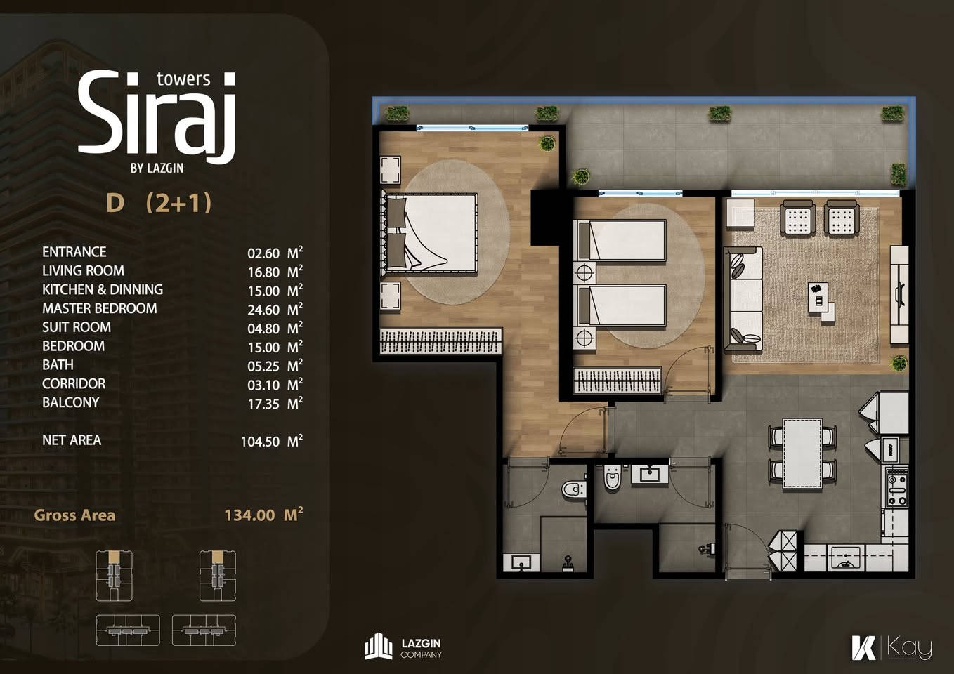 تريد شقة بأربيل بمقدمة 20%؟
سيراج تاورز ٤ عمارات بواجهات حلوة وعصرية، شقق من ستوديو لحد ٤ غرف بنظام مقدمة + أقساط مريحة وخدمات متكاملة.

📞 للتواصل:
***********
***********
