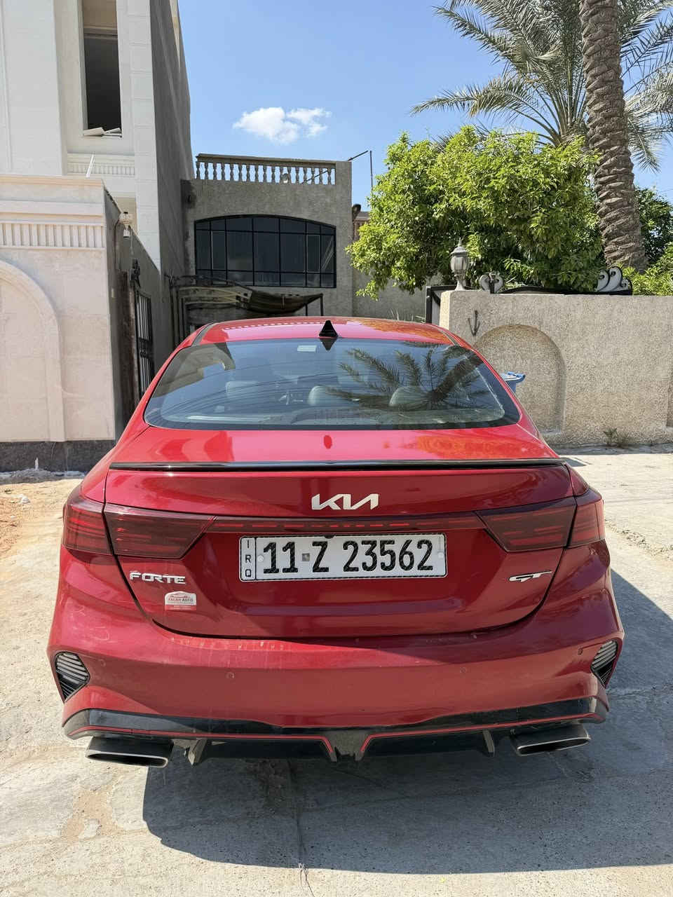 السلام عليكم
للبيع كيا فورتي جيتي GT ٢٠٢٤ 
صبغ. قطعتين  صندوك. وجاملغ خلفي فقط بدون يرباك   
فول للاخير
مواصفاتها :
⭕️ بصمه
⭕️ كشنات تدفئه تبريد
⭕️ تشغيل عن بعد 
⭕️ فتحه سقف
⭕️ صندوق ذكي
⭕️ فول تحكم استيرن 
⭕️ رادارات جانبية 
⭕️ كشنات جلد بل كامل
⭕️ تبريد لمس وقطعتين 
⭕️ مناخ منفصل 
⭕️ شاشة كبيرة 
⭕️ كاميرا دوارة  
⭕️ شاشة اعطال 
⭕️ المحافطة على المسار 
⭕️ قيادة شبه ذاتية 
⭕️ ستيرن حرف D 
⭕️ نظام النقطة العمياء 
⭕️ إنارة ترحيبية بمجرد التقرب من السيارة +اناره دشبول والابواب تكدر تتحكم بيه .
السعر172 بيها مجال
للاستفسار الاتصال
***********
مكانه بغداد حي العدل
