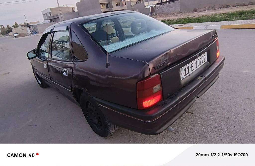 اوبل فكترا 1991 حجم 16 سيارة بلادية بدون ضربه بدون صبغ هلالات بعده شركه ما معمر  رقم بغداد سنوية ب اسمي ل2031  شرط تحويل وكالة محرك كير شرط ب كارتون راديتر بنكه سلف داينمو قوايش باتري فيت بم بلكات كله ب كارتون مسجل سماعات كله جديد شرط سيارة مال بيت وشايف الف خيرها الي يصير من قسمته سعرها 36 بي مجال بسيط حق جية مكاني كركوك 
*********** كركوك, العراق
