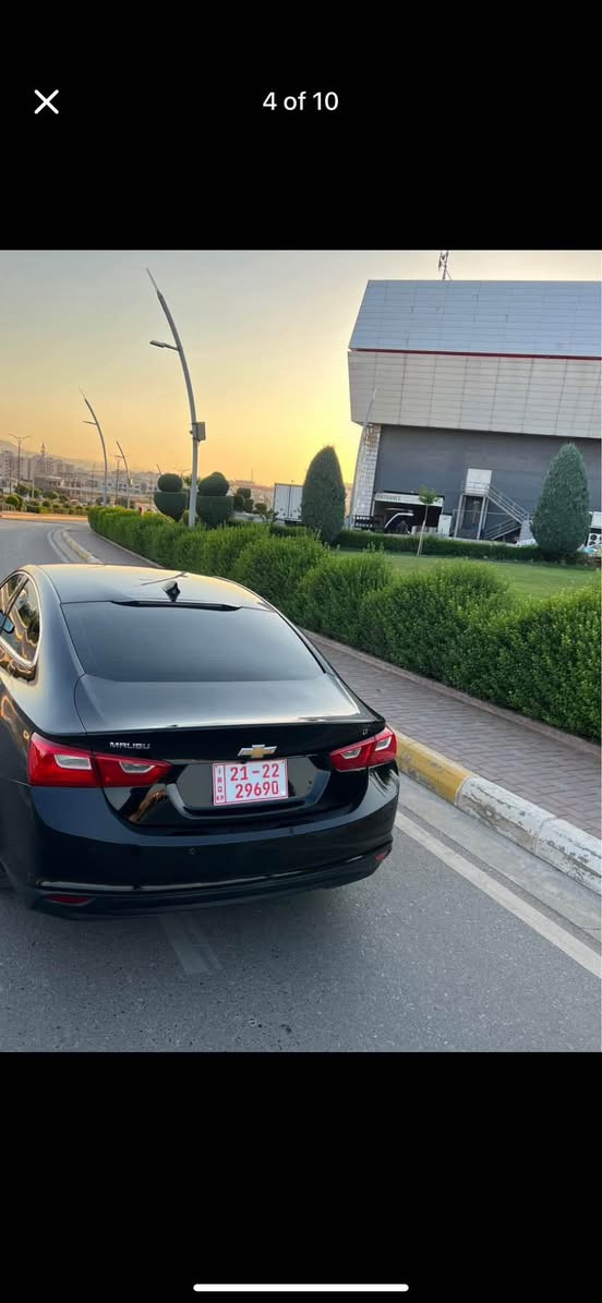بەناوی خوای گەورە
مالیبۆ ٢٠١٨
ساغ ساغ
مواسەفات LT
٤پارچەی بۆیاخ و یەک پارچەی کلێری ئەمرکایە
گێر و مەکینەی بەشەرت 
کۆد کراو
سەیارەکە بێ تەقەورەقەیە بەشەرت
تابلێی شتێکی خاوێن و بێمەسرەفە مالی دۆستە
ناونیشان:حاجیاوا
ژم.*********** رانية, السليمانية
