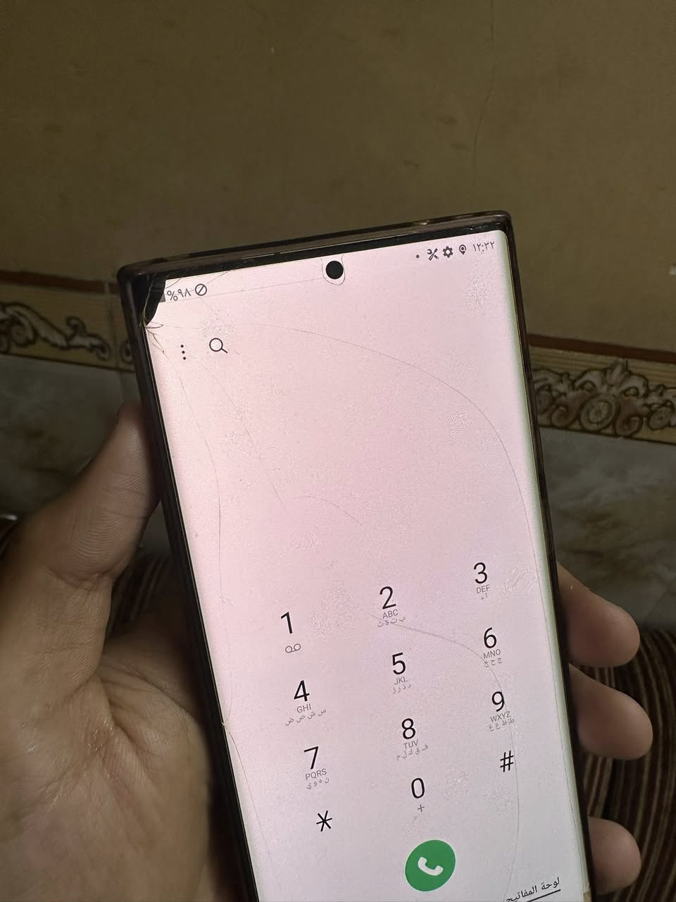 نوت 20 الترا 
عربي شرق اوسط 

جهاز بي طخه بل شاشه وبل تشغيله تصير بيها رمشه لمده لحظه وتروح وشغال فول ولمس شغال وبصمه شغاله

ذاكرته ٢٥٦ وعربي جهاز مو باله وباقي الشغلات كلها كفاله 
ورحمه لموتاك كلشي موضح بل منشور لاتدخلي خاص وتكلي شبي مابي كلشي واضح 

مكاني بغداد مدينه الصدر
السعر 190


**إذا كنت صاحب هذا الإعلان وتريد حذفه لأي سبب، رجاءا أرسل رسالة إلى الدعم الفني**