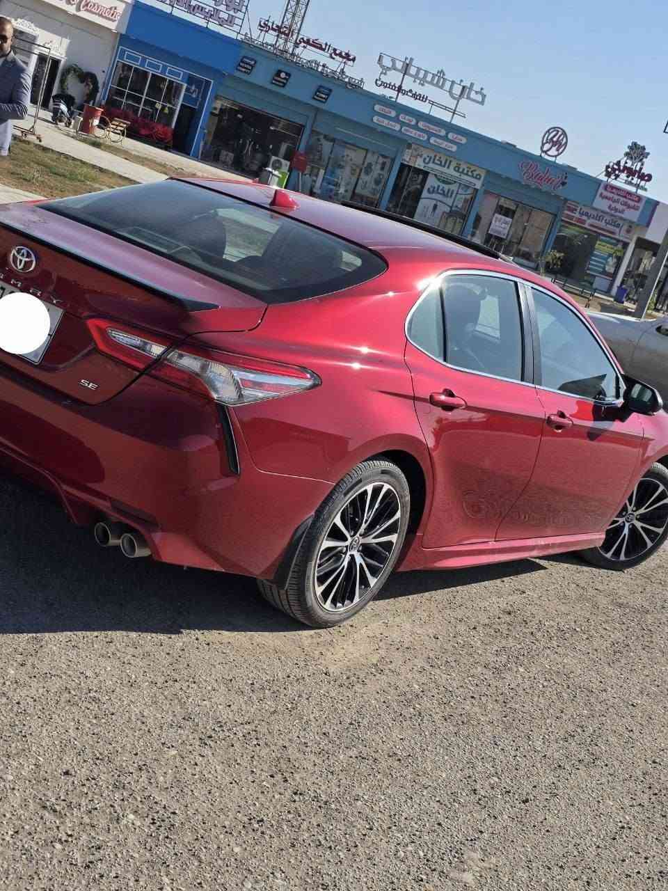 للبيع كامري SE Plus 2019 بلس ✅
وارد كندي 
رقم اربيل (السنوية مانافذة)
المحرك 2500 
عداد المسافة 87 MI 
المواصفات :
-فتحة وبصمة
-نقاط عمياء
-شحن لاسلكي
- شاشة كبيرة وكاميرا دوارة 
- كشنات جلد 
- رادار امامي وخلفي 
-تحديد مسار
- كشن كهرباء 
- بريك ذاتي 
-تدفئة كشنات 

السيارة داخلة كلين و هنا بالعراق صار بيها 3 مكانات بارد فقط وبدون صبغ
المكان الديوانية
السعر 185$ ورقة  
***********
***********
