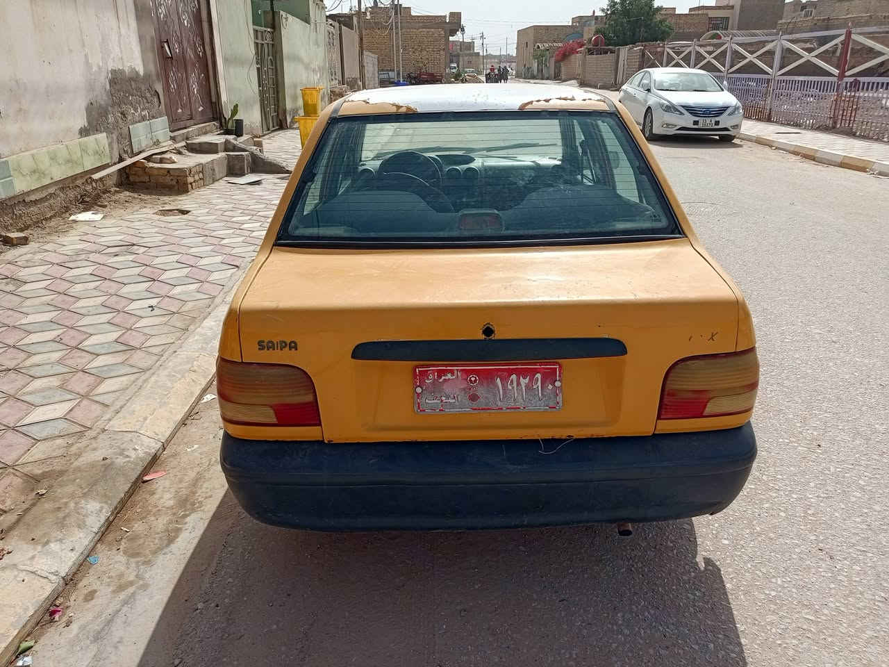 السلام عليكم اخواني رمضان كريم عليكم سياره سايبه للبيع ١٢ رقم نجف احمر صدامي راعيه موجود بالسدير كير ومحرك جيدجدا حداديه ٩٠ بالميه تايرات جدد كهربائيات شغاله تبريد غير شغال ابيع شوف العين ترايك وين ماتريدالسعر ١٢ بيه مجال العنوان الحمزة الشرقي هاتف ***********
