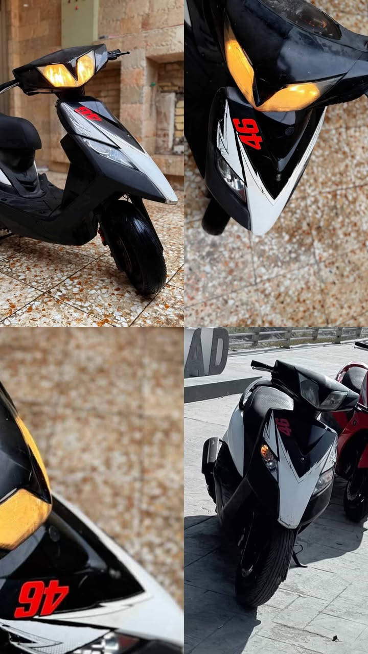 السلام عليكم دراجة نوع ثعلب للبيع الدراجة خير من الله شلعه ومعدل المكينه بلاد ما مفتوحة الكفرات نضيفة دراجة تخبل بالعافية عالياخذها السعر خاص♥️رقم***********
