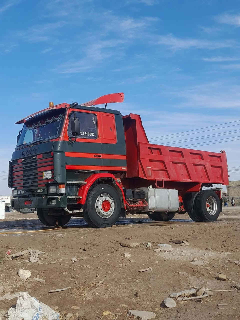 السلام عليكم سكانيه ١١٣ للبيع (***********)
