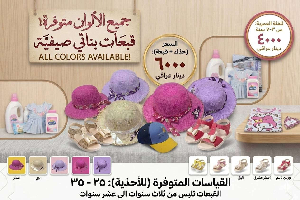 هلو بنات الي تحب 
🛍️✨ Baby Land
كل احتياجات عائلتكم بمكان واحد!
👶 مستلزمات وملابس أطفال
👗 أزياء نسائية ورجالية
🏠 احتياجات منزلية متنوعة

💰 أسعار مميزة بالمفرد والجملة
🚛 وفري وقتك واطلبي كل احتياجاتك بتوصيل واحد

📞 للطلب والاستفسار واتساب: ***********‏تابع قناة قناة بيبي لاند كل احتياجات الأم و الطفل والبيت عدنا😍 في واتساب: https://whatsapp.com/channel/0029VbCUmhTFXUuj973DNx08        هنا اكو كلمة عرض القناة ضغطي عليها👇
