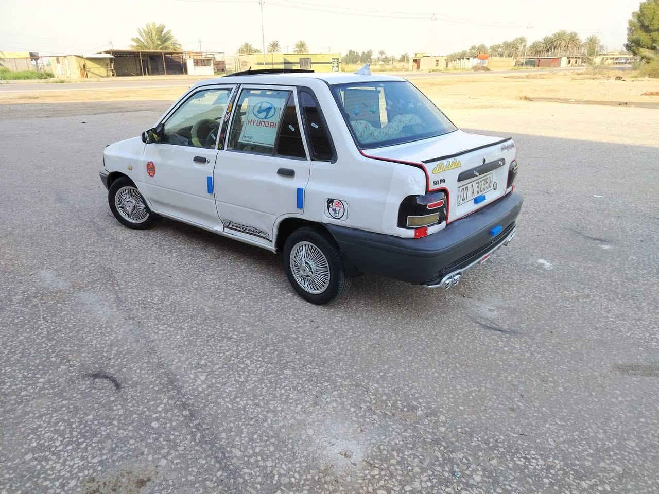 سايبه للبيع موديل 14 سياره جاهزه مانقصه اي شي  مداور ثاني يوم  كهرباء كامله تخم تاير حداديه جديده  مكينه  وكير مكفولات  مكان بابل. سعر 35 وبيه مجال بسيط رقم ***********///***********
