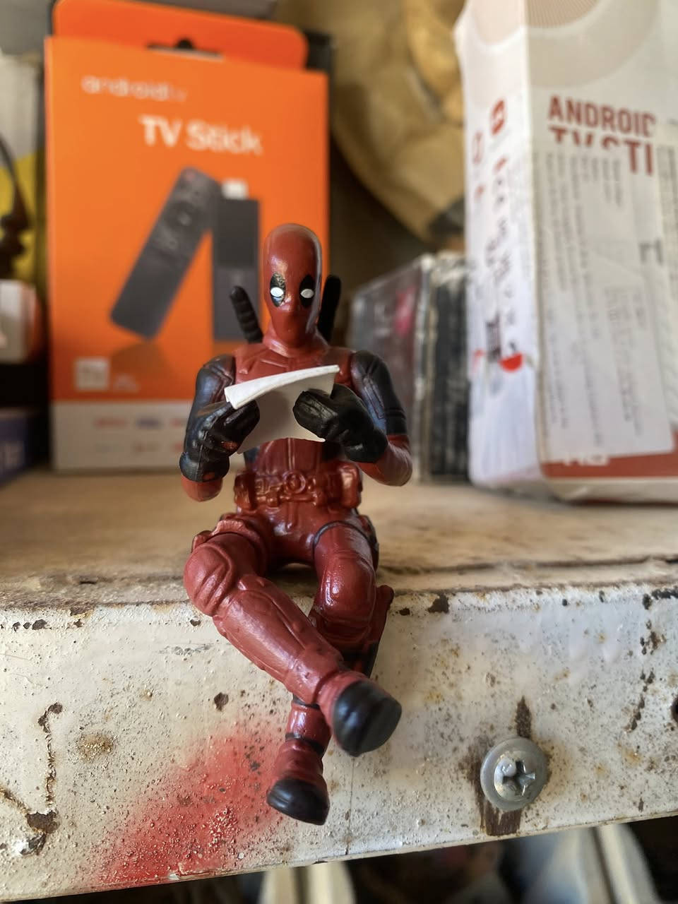 � مجسّم ديدبول الأصلي – لعشّاق مارفل 🔥

مجسّم جميل لشخصية Deadpool بتصميم مميّز ووضعية مرحة، مناسب للزينة أو لهواة جمع مجسّمات مارفل.
تفاصيل دقيقة، حجم عملي، ويضيف لمسة فخمة لأي مكتب أو سياره القطعه الف دينار


**إذا كنت صاحب هذا الإعلان وتريد حذفه لأي سبب، رجاءا أرسل رسالة إلى الدعم الفني**