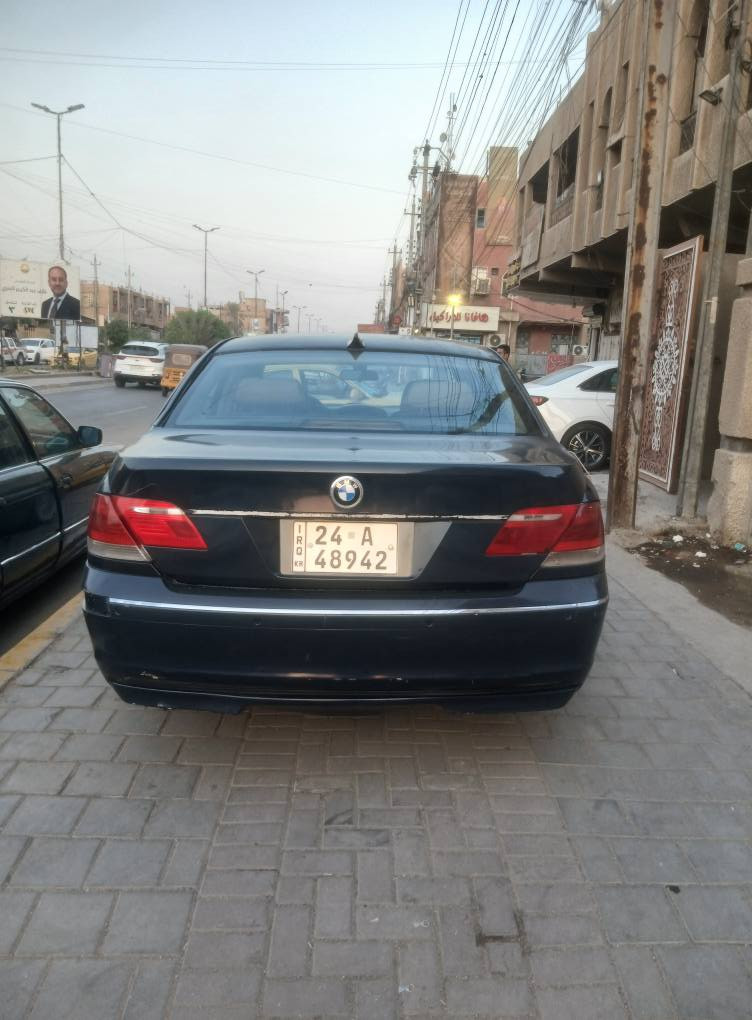 سلام عليكم بي ام باخره ٢٠٠١ محدث ٢٠٠٨ محرك وحجم ٧٤٥ لون نيلي رقم دهوك انكليزي باسمي سنويه ٢٠٢٩ السياره بيها قماره مبدله من التكم شغل راقي جدا سعر ٩٥ بدون مراوس بيع فقط تحويل ثاني يوم مكان السياره بغداد شعب شارع الصحه *********** بغداد, العراق
