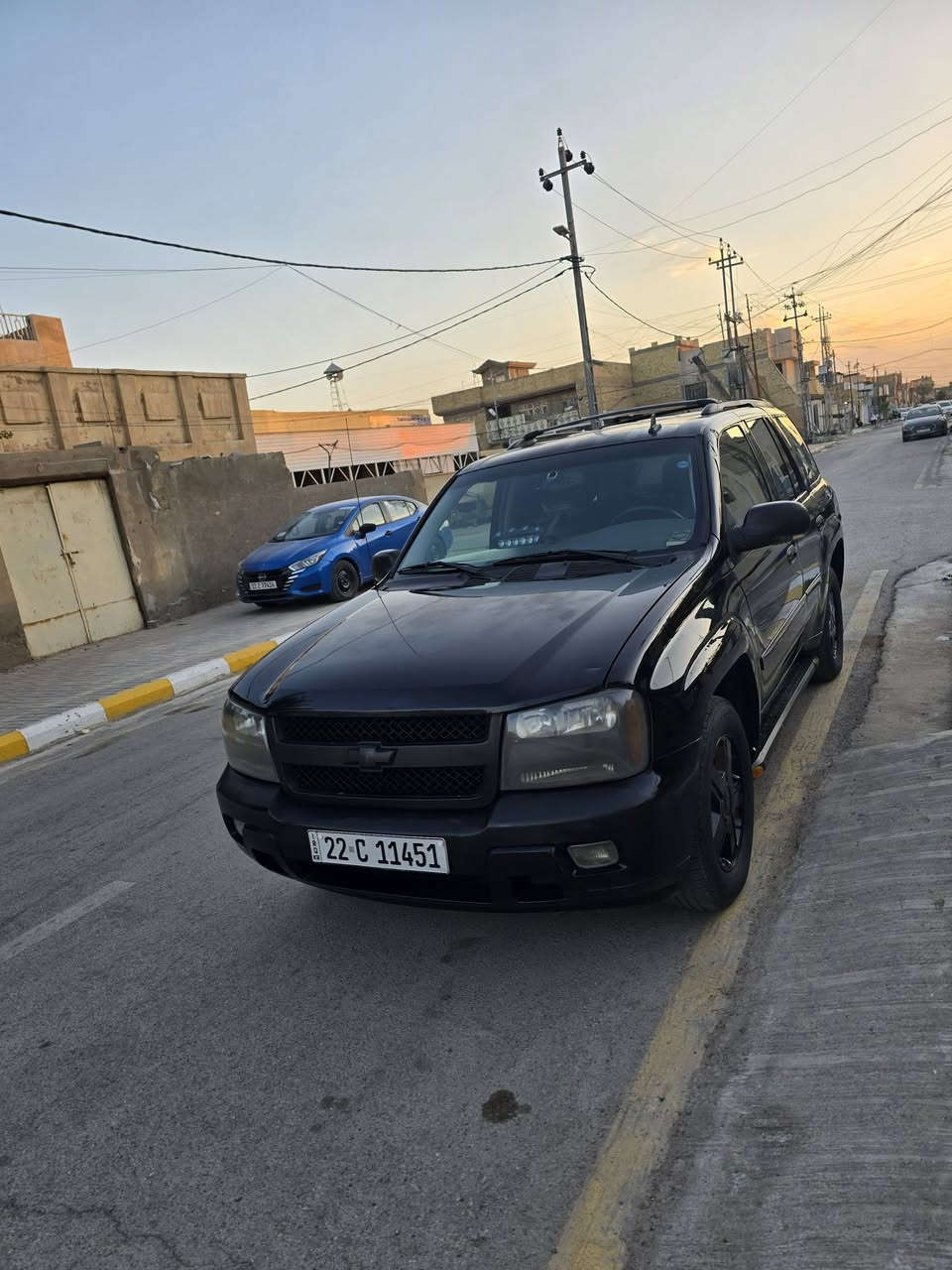 بلايزر شكل التاهو موديل 2007 مكفوله مكينه وگير وتبريد ثلج بدون صبغ تخم تاير شاشه كهربائيات كلها شغاله زنون عالي ناصي  رقم اربيل السعر 110دفتر وعشره تريد وكاله تريد تحويل مكاني كوت داموك ***********
