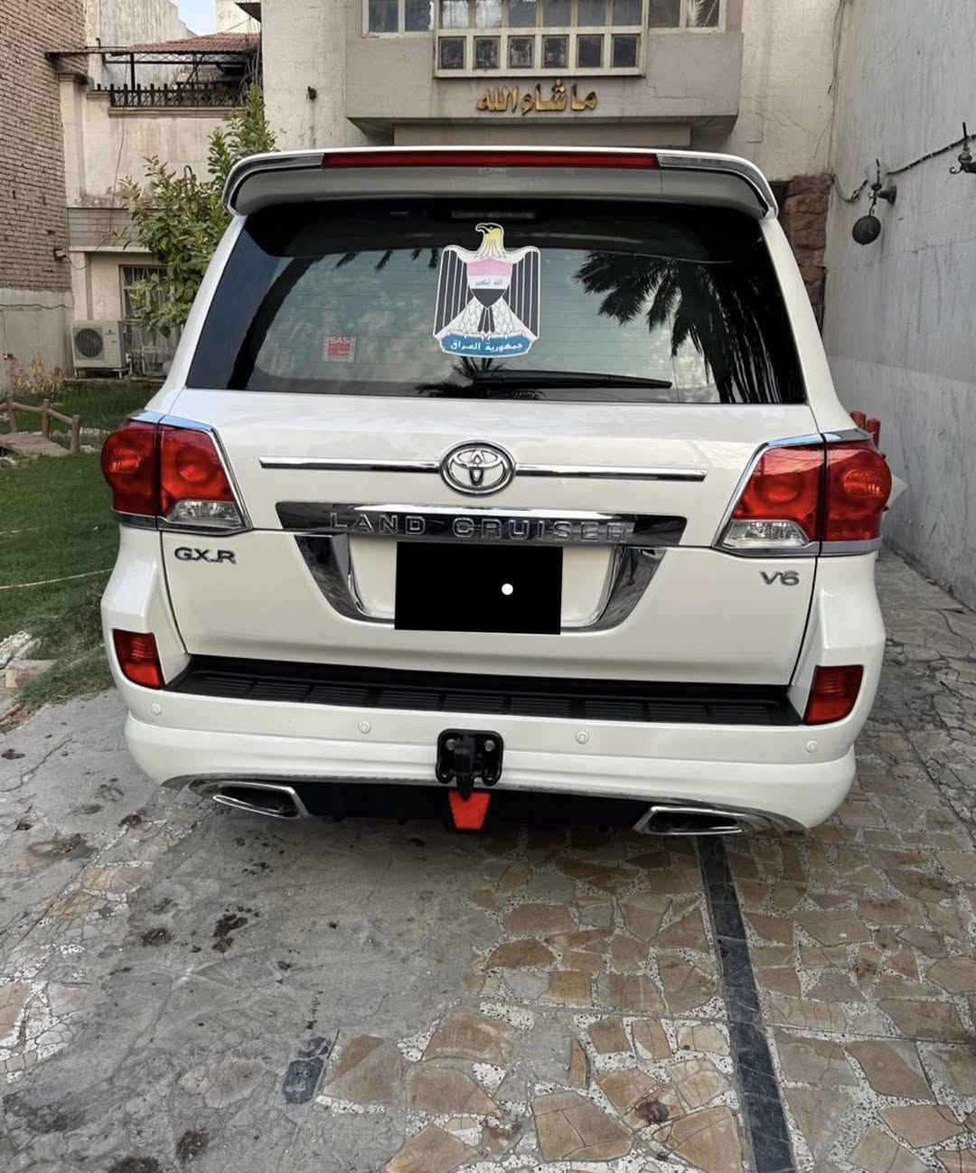 تويوتا لاندكروز 2014 ابيض GXR بريم كامل مواصفات
محرك 6 سلندر 

رقم بغداد الجديد باسمي تحويل مباشر 

استخدام شخصي جديده بمعنى الكلمه 

مكفوله كفاله عامه عدا  بارد بسيط 

مكينه كير كفالة 100‎%‎ 

المواصفات المعروفه للاندكروزر  GXR

حساسات ، كامره 

تشغيل عن بعد ، لايت زينون عالي ناصي 

داخل جلد ، كرسي كهرباء ، طفاية

مرايات عتم عاكس للضوء العالي 

السعر 385 ورقة وبيه مجال 

عنوان السيارة بغداد زيونه

للاستفسار 
***********
