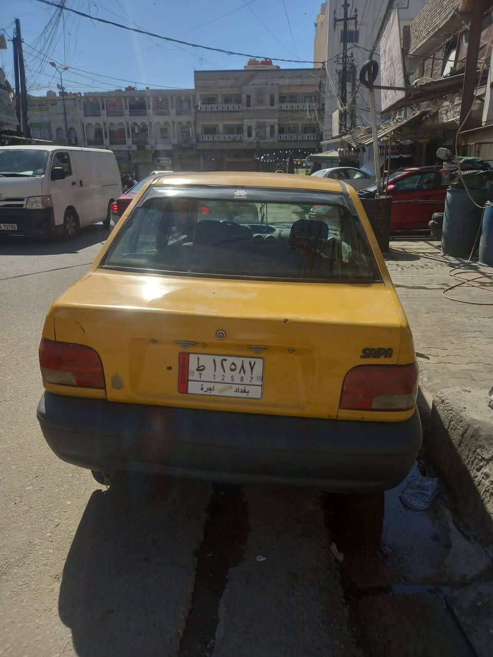 سلام عليكم شباب سايبا 2011 السياره خير من لله بيها شواصي ثنين ومعمرهن تعمير مضبوط محرك وكير خير من الله سياره جاهزه شرط التحويل 20 عارضها مكاني كاظميه  ممتواجد على النت للاتصال هذه الرقم ***********
