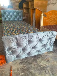 سرير نفر • نجارة عراقية • ٩٠×٢م