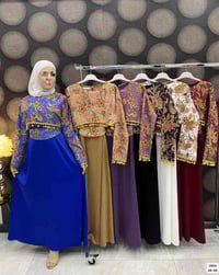 فستان رمضاني • ستان زارا تركي • مقاسات ٣٨-٤٨