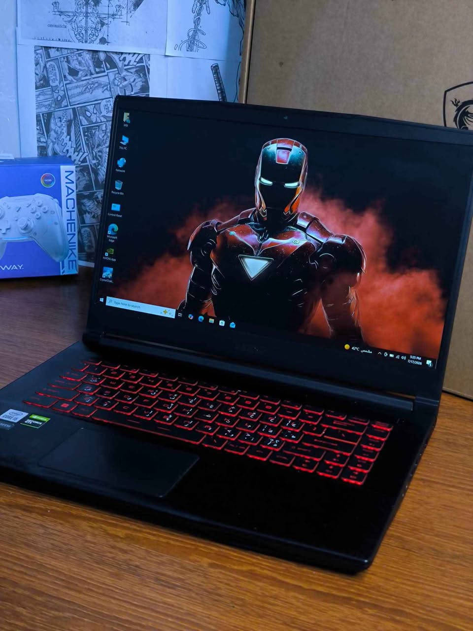 لابتوب MSI GF63 THIN 10SC

⚜️ المواصفات:
⚜️ المعالج: Core i5 — الجيل العاشر — فئة H (10500H)
⚜️ الرام: 8 كيكا DDR4
⚜️ الهارد: 256 كيكا SSD M.2
⚜️ كرت شاشة خارجي: NVIDIA GeForce GTX 1650 Max-Q
⚜️ حجم الشاشة: 15.6″ — دقّة FHD (1920×1080)
🤍🤍🤍🤍🤍🤍🤍🤍
📞 للحجز أو الاستفسار (متوفر واتساب) ***********

📌 موقّعنا: بغداد الامين الثانية

💰 السعر: 600,000 دينار عراقي بغداد, العراق
