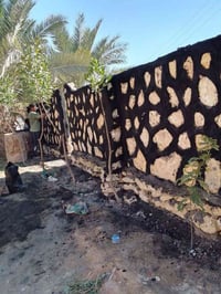 بناء حجر • بناء اسيجه • أساسات