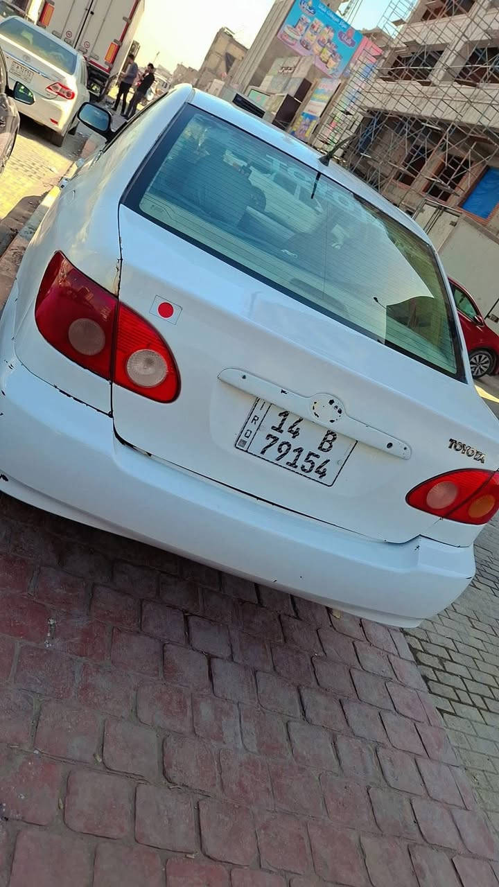 السلام عليكم
كورلا نحلة ٢٠٠٤ وارد أمريكي

محرك ١٨٠٠ 

تختم تاير جديد
 
مشروع وطني

السعر ٧٠ ورقة وبيه مجال بسيط

العنوان بغداد

***********
