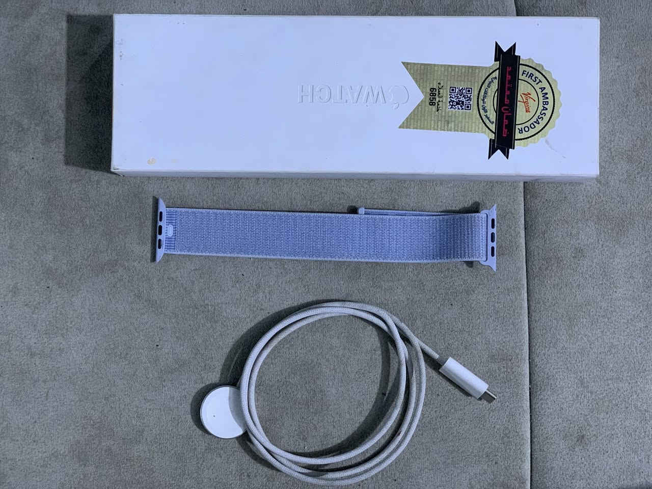 ساعة ابل الجيل العاشر مستخدمة قليل بطارية 100 حجم 46 كامل محلقاتها


**إذا كنت صاحب هذا الإعلان وتريد حذفه لأي سبب، رجاءا أرسل رسالة إلى الدعم الفني**