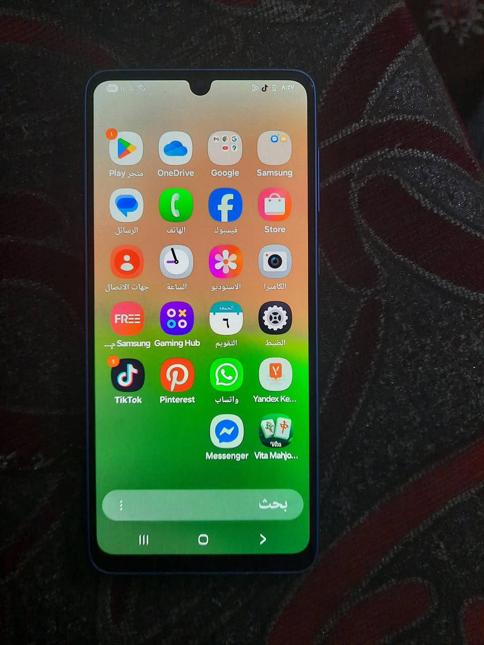 للبيع سامسونك a33 5g شاشه سوبر امولد بصمه بالشاشه بطاريه 5000 ذاكره 128/8 صوت ستريوه كفاله عامه فقط الظهر مفطور وياه ظهر جديد انت تبدله معالج 1280 للبيع 150 للاتصال ***********
