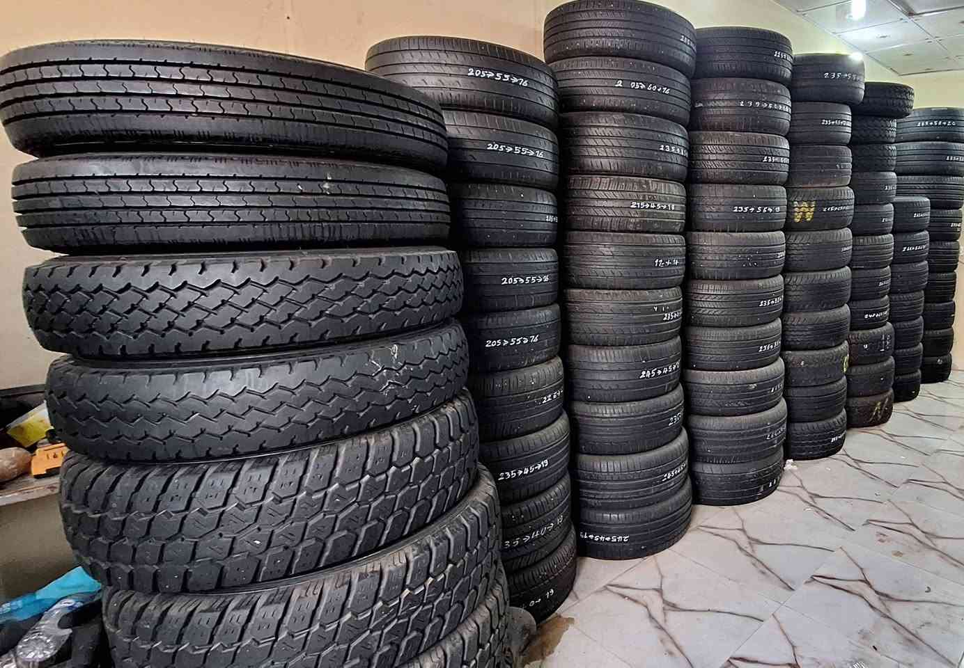 يعلن مركز الاطارات عن توفر كافة الاحجام والقياسات وعن توفر الاطارات المستعمله بيع ومراوس جميع أنواع الوياله وعن توفر خدمات البنجر والزيويت العنوان (سامراء بدايه شارع خمسين ) للاستفسار الاتصال ***********  ملاحضه آني مكلف بل النش
