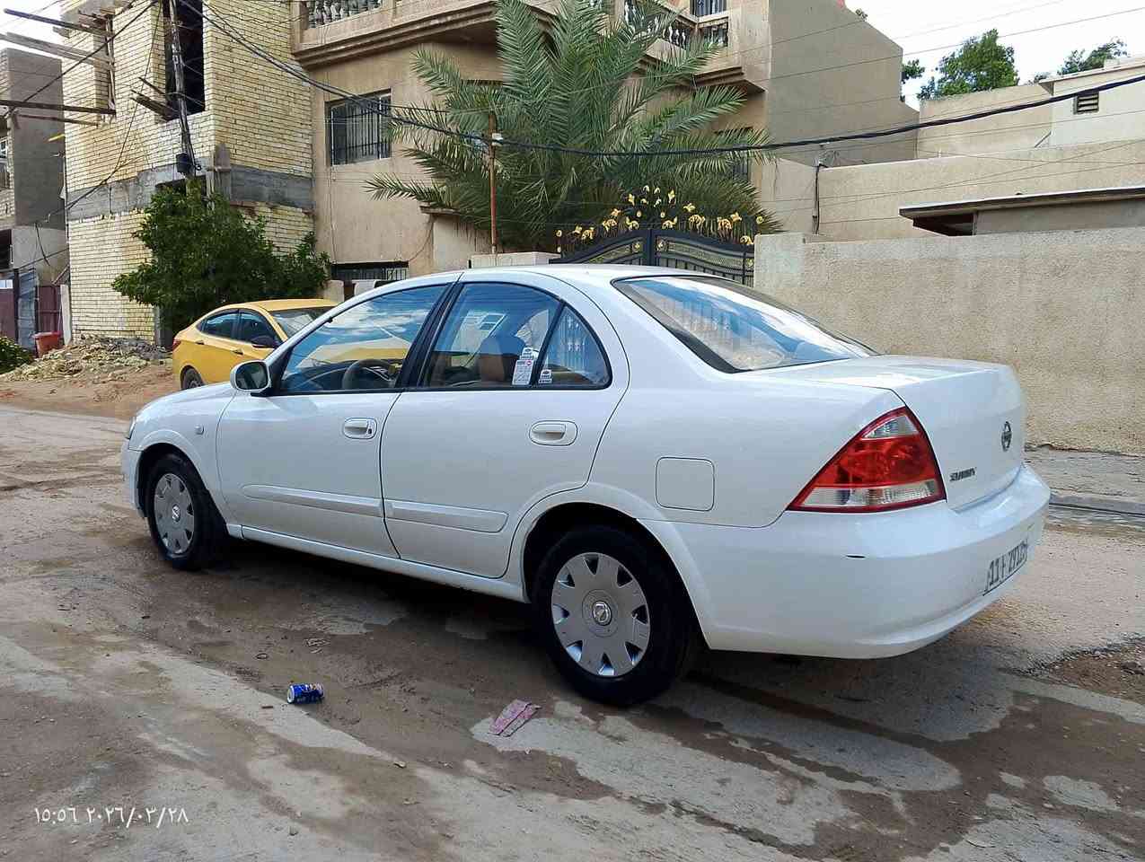 نيسان سني موديل 2008 رقم نكليزي بسمي سياره بيها خشم الجاملغ صبغ وشخط بالباب مال صدر والعبري وصابغهن الباقي مكفول بدون صبغ محرك كير تخم تاير تبريد  كله مكفولة الداخل كلة مدوشم المكان بغداد السعر 82 رقم التلفون ***********
