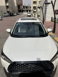 كورلا كروس  هايبرد 2024  مكفوله كفاله عامه السياره لاصبغ لا بارد لا رص...