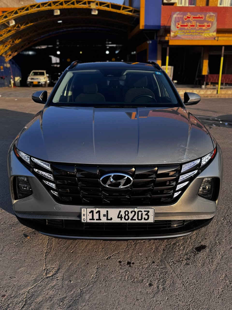 توسان 2022 وارد امريكي
ضررها شبر بنيد بعده مامصلح
مواصفات سياره لمتد 1/1  فول مواصفات رقمها بغداد مشروع وطني سعرها 185 سياره بأسمي متواجد عل رقم ***********
