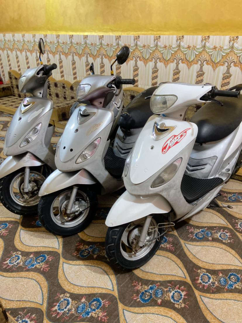 ماكسات منغولي 50 بلاد دراجات جاهزات اي نقص مابيهن سعر الوحده ب 525 وبيه مجال محركات
ناعمه شلعه ومشي وكهربائيات كله جاهزات ختم واحد 

***********نتصال /وتساب

ناصريه مركز ☝️
