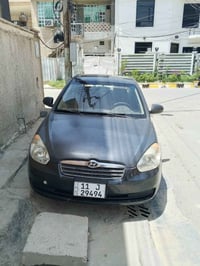 اكسنت موديل 2010 وارد امريكي  بيهه جاملغ وبنيد رقم بغداد الجديد  مكينة...