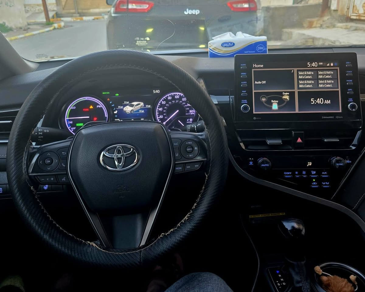 كامري xse هايبرد 2021 فوول مواصفات للاخير 
فتحه بصمه رادرات كامره دواره تدفئة كشنات تدفئة ستيرن تدفئة مرايات ..نقاط عمياء 
كشنات كهربائيه 
قطعتين تبريد .شحن لاسلكي ..شاشه كبيره ..كاربلي يدعم ابل واندرويد ..بصمتين ..وهواي بعد بيها موصفات 

حادثها مثل ماموضح بالصور 
ايرباكات سليمه عدا البردات 

رقم بغداد حره بأسمي  
سعر مناسب جدا ومستعجل ع البيع 
‏‪+964 772 686 8449‬‏الشراي يتصل


**إذا كنت صاحب هذا الإعلان وتريد حذفه لأي سبب، رجاءا أرسل رسالة إلى الدعم الفني**