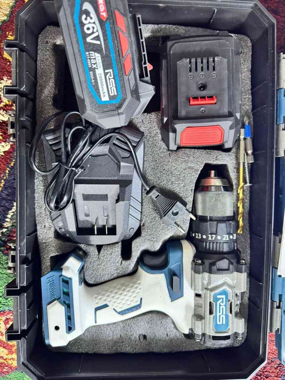 دريل شحن باله اصلي مامستخدم للبيع 
العنوان ٨


**إذا كنت صاحب هذا الإعلان وتريد حذفه لأي سبب، رجاءا أرسل رسالة إلى الدعم الفني**