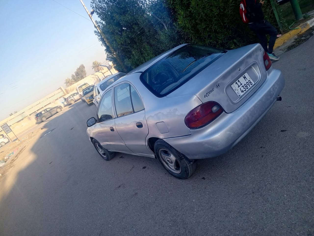 السلام عليكم هونده اكسنت موديل 1994سياره جاهزه كير محرك تبريد ثلج سياره مكفوله من الصبغ والتبديل وكلش ناعمه السعر 34وبيه مجال والشراي يتصل مكان بغداد ***********
