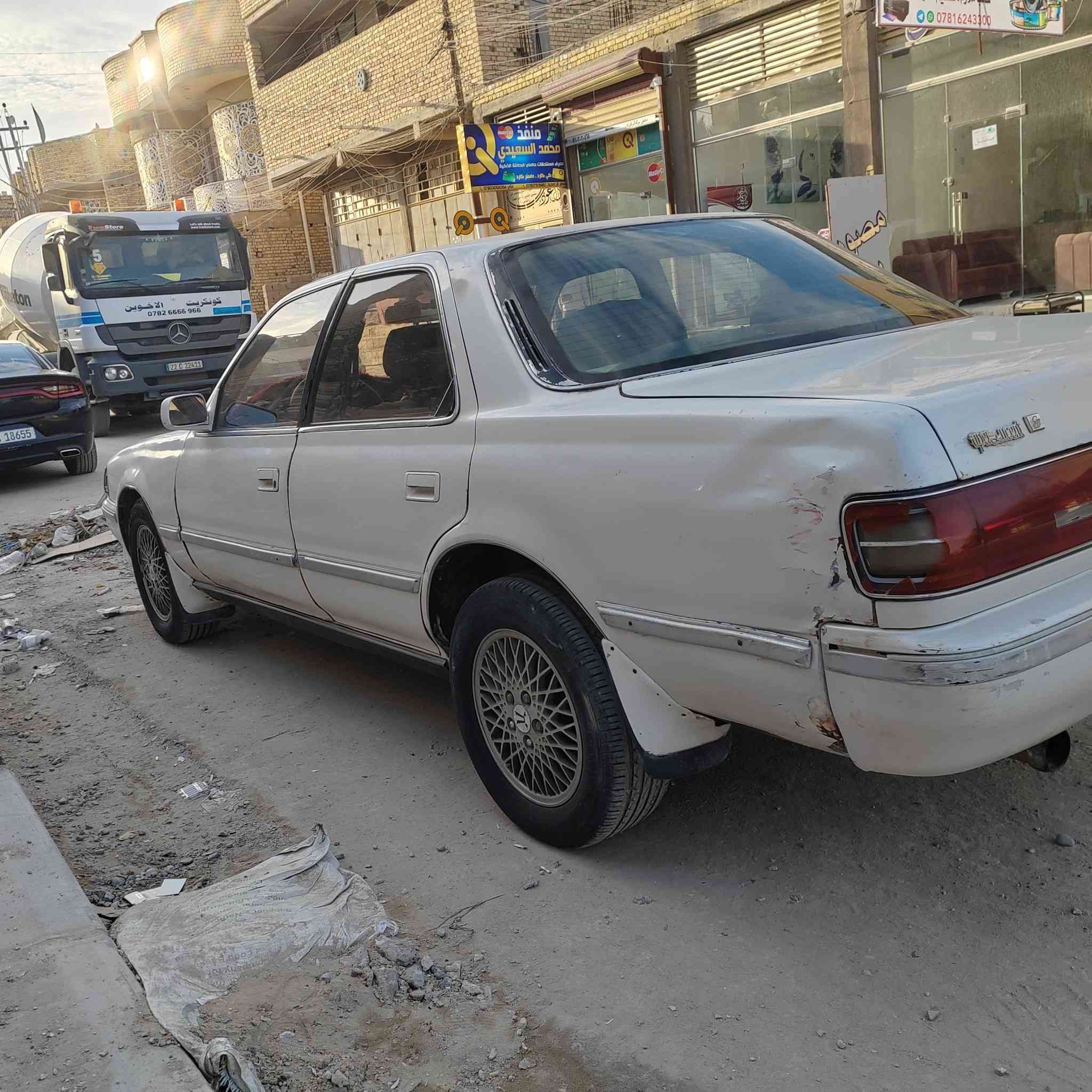 كرستا مسطره   مديل ١٩٩١   السياره جاهزه مكينه وكير. ونجي خير من الله  كهربائيات كلها شغاله  الحداديه. زينه  رقم بصره الماني  بسمي.  شرط المداور. 
مكانها  كرمة بني سعيد مكلف بلنشر *********** السعر ٣٦ ورقه
