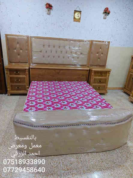 #بالتقسيط_بالتقسيط
معرض ومعمل احمد الزرقي لبيع الأثاث 
جميع انواع #غرف_النوم_الصاج (#نقدا) و (#بالتقسيط)
 من10اشهر الي18 شهر بدون مقدمة
يوجد نظام استبدال الغرفة المستعملة بغرفة جديدة و الاتفاق على الفرق
العنوان الموصل / الايمن / الصناعة القديمة / اليابسات / قرب فرع المستوصف 
يوجد فصال حسب الطلب
***********يوجد واتساب
*********** يوجد واتساب
المشمولين بالاقساط جميع الموظفين والمتقاعدين وابطال الداخلية والدفاع على مصرف الرافدين حاملي بطاقة الماستر كارد موصل
