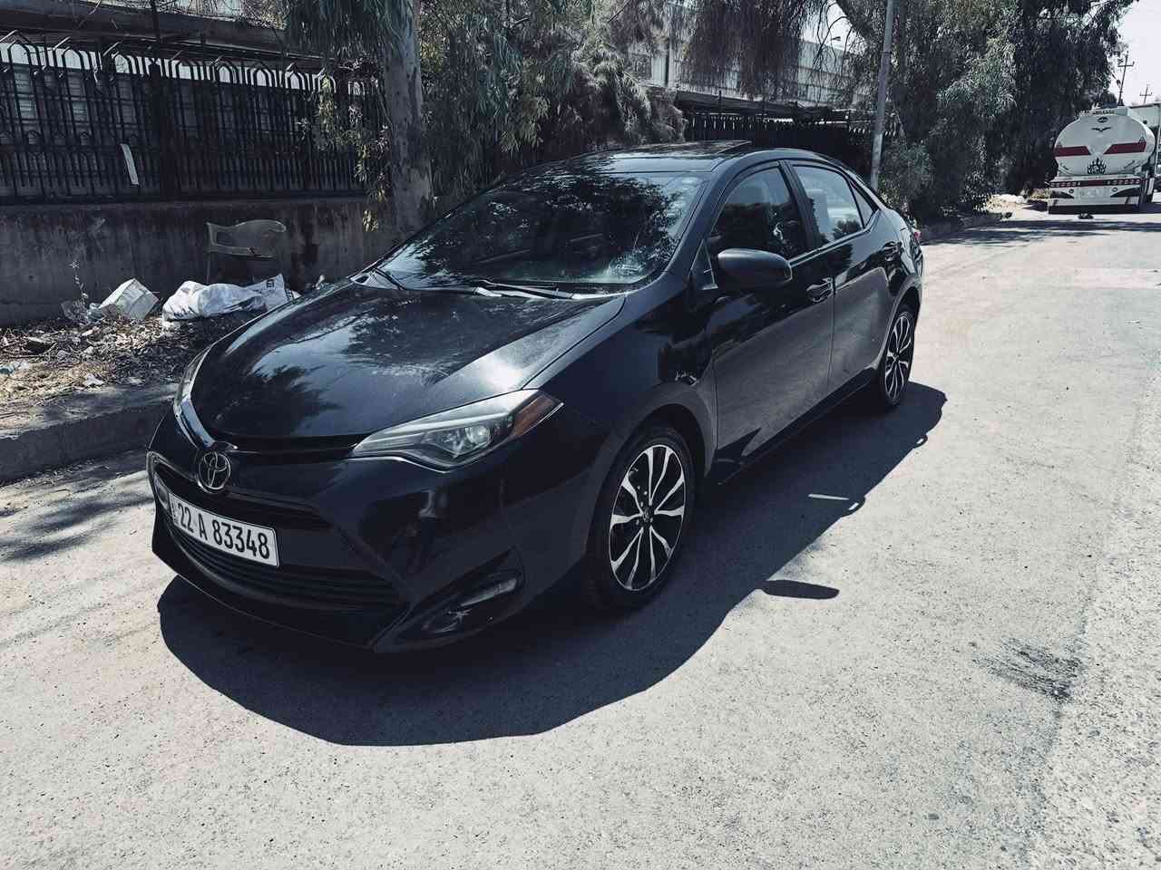 کرولا 2019 وارد کندی
صبغ ( بنید و جاملخ سکن )
ایرباگات ما طاگ و بشرط 
سیارة یجی رادار فتحة و کشنات و ستیرن تدفئة و 4 ویل کب
هزە و فحس و سنویة جدیدة
سعر 137 و مجال بسیط عندی مراوس  
مکان السیارة اربیل 
واتس اب ***********
