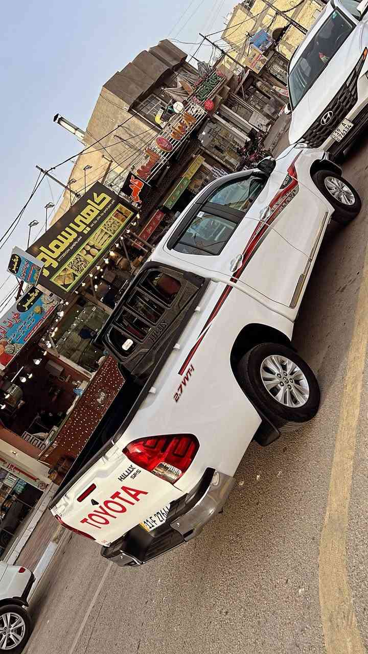 هايلوكس 2025
ساز ام ضمان 
بصمه شاشه 
رقم بغداد مشروع وطني 
ماشيه 27 
كفاله عامه عده تكحيل بسيط جدا 
مكاني كربلاء 
السعر 310 وبيه مجال 
***********
