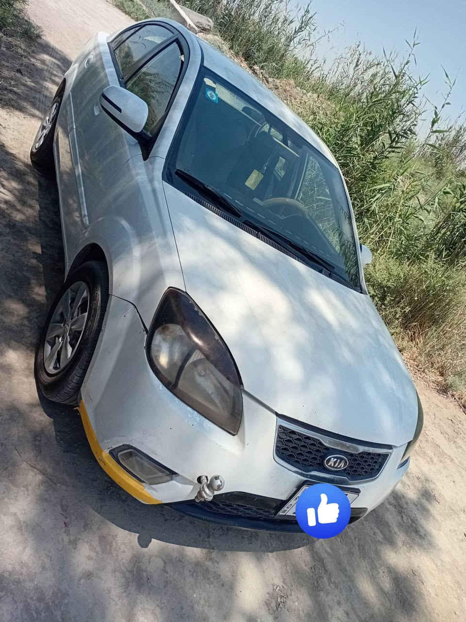 السعر ب85
سلام عليكم كيا ريو مديل 12 مكفوله بيه ضربه بلجملغ الخلفي الأيمن كلش بصيطه ضربته ما عابره لا داخل   مكينه 1600 تبريد عوزه بس غاز رقم السياره بصره نكليزي بسمي سنويه جديده شاشه كامره مكاني سماوه رميثه لاستفسار نتصل هاذه رقمي ***********
