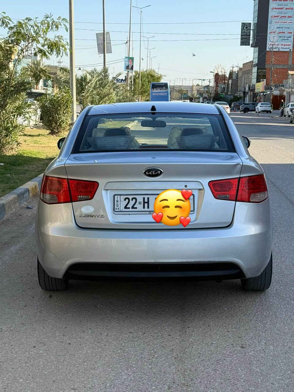 السلام عليكم 
كيا سيراتو 2010خليجي
كير و مكينه مامفتوحه شرط  السياره كفاله 
تخم تاير جديد
شاشه  داخل بيجي
رقم اربيل الجديد 
سياره نضيفه وخير من الله
مكاني النجف
رقمي للستفسار ***********
السعر112وبيها مجال النجف, العراق
