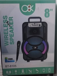 سبيكر بلوتوث • ٨ إنش • مايك اواكس