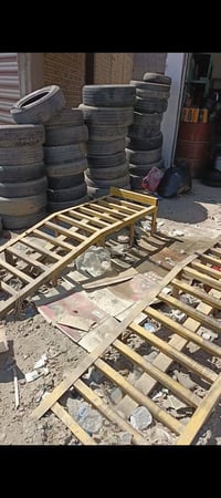 رمبة سيارات • طول 2م • شيلمان ثقيل