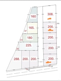 أراضي سكنية • نزله سعد بيجو • طابو زراعي سند25